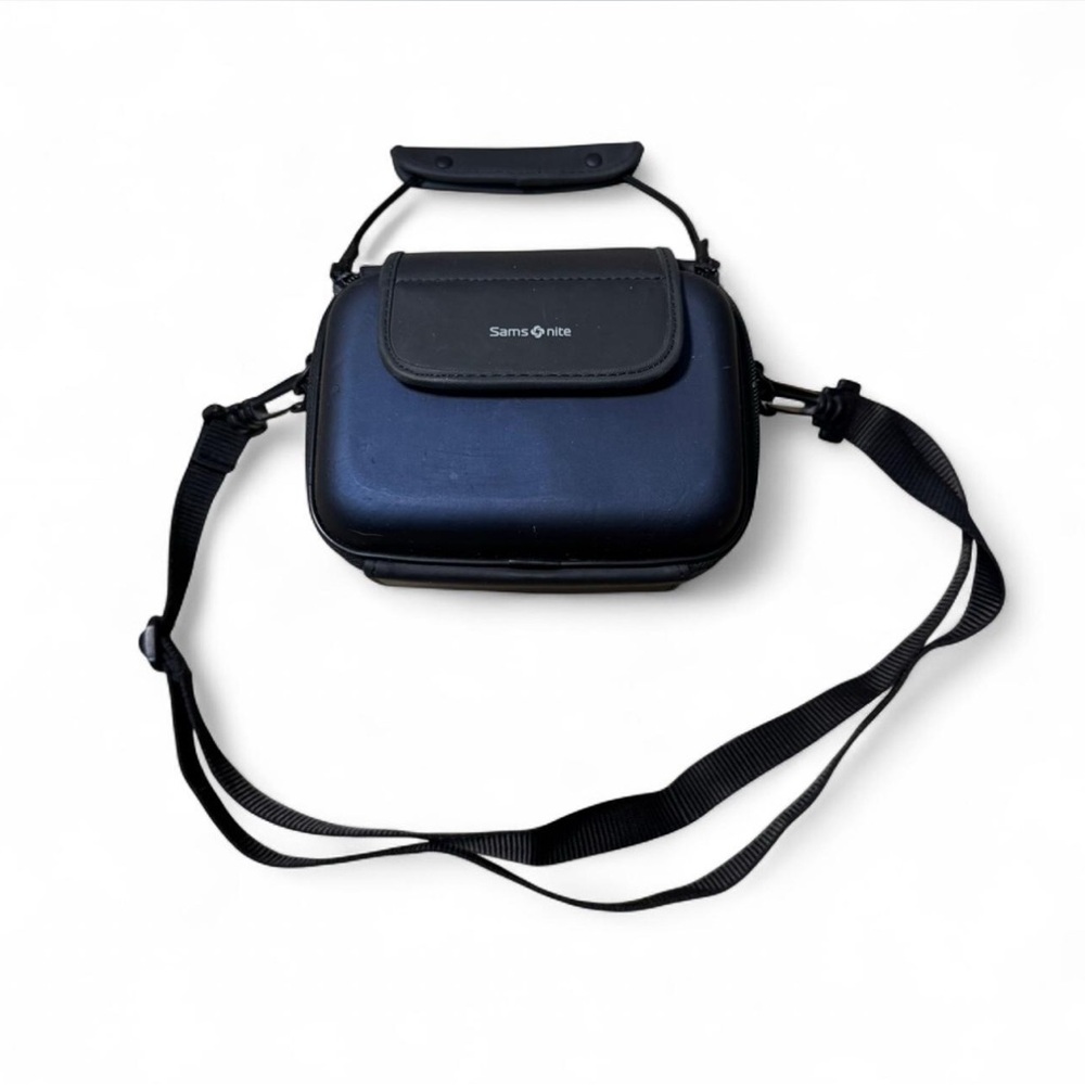 Samsonite Hard Case Shell Mini Crossbody / Travel Organizer Camera Bag‎